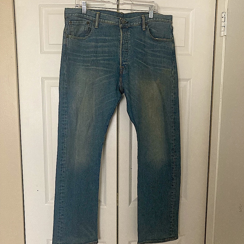 Men’s Levi Jeans 501 36x30 Medium Blue Denim